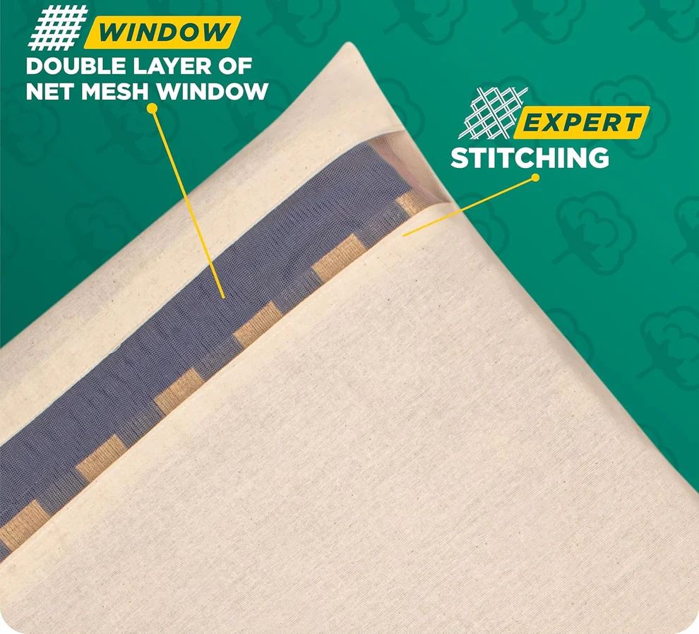 Premium Cotton Saree Covers With Zip